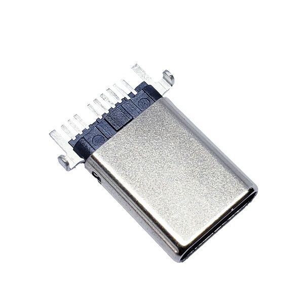 TYPE-C9PIN沉板贴片式公头 两脚固定 沉板0.95mm 长11.35mm 兼容OTG快充头 U盘专用