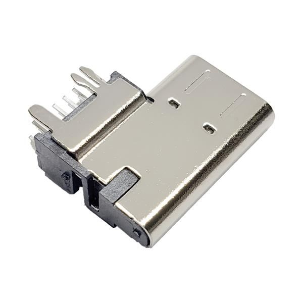 USB 3.1 TYPE-C侧插母座14P 垫高2.7mm  加高11.6 大针距DIP