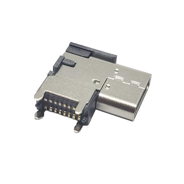 TYPE-C母座16P 侧贴垫高2.7 中心距7.2mm