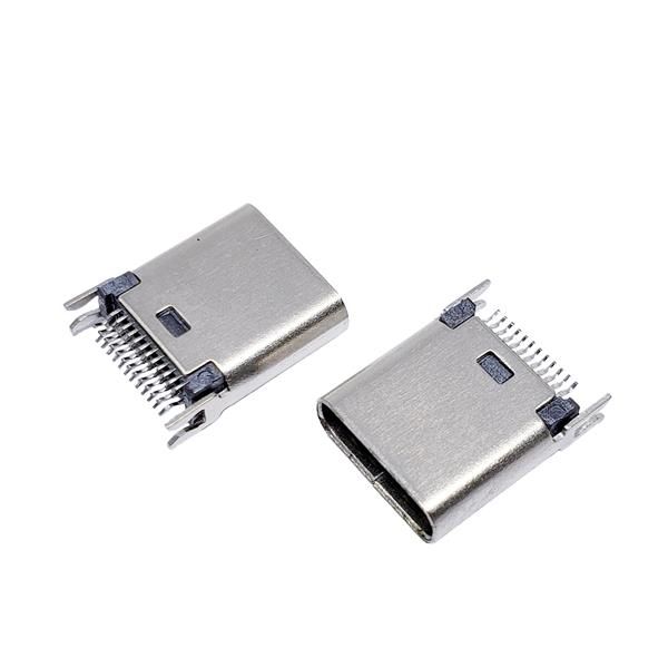 USB 3.1 TYPE-C母座24PIN 夹板0.8 1.0 长9.3