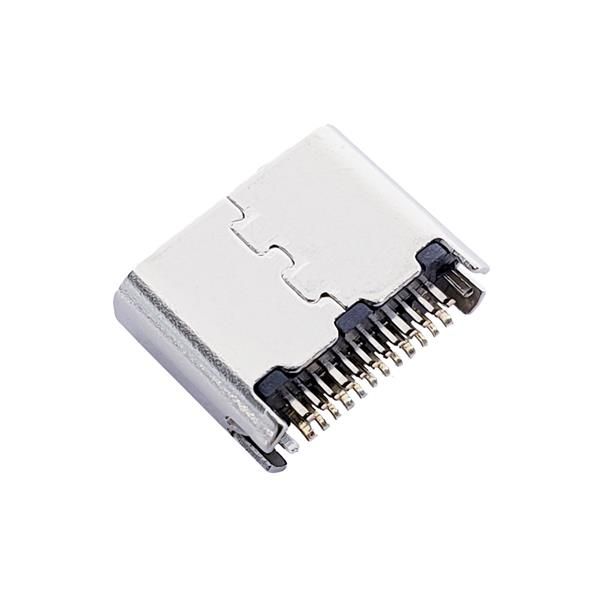 USB 3.1 TYPE-C母座24PIN 夹板0.8 长5.75mm